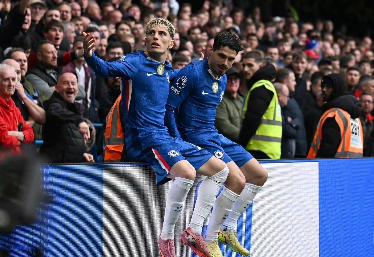的领先